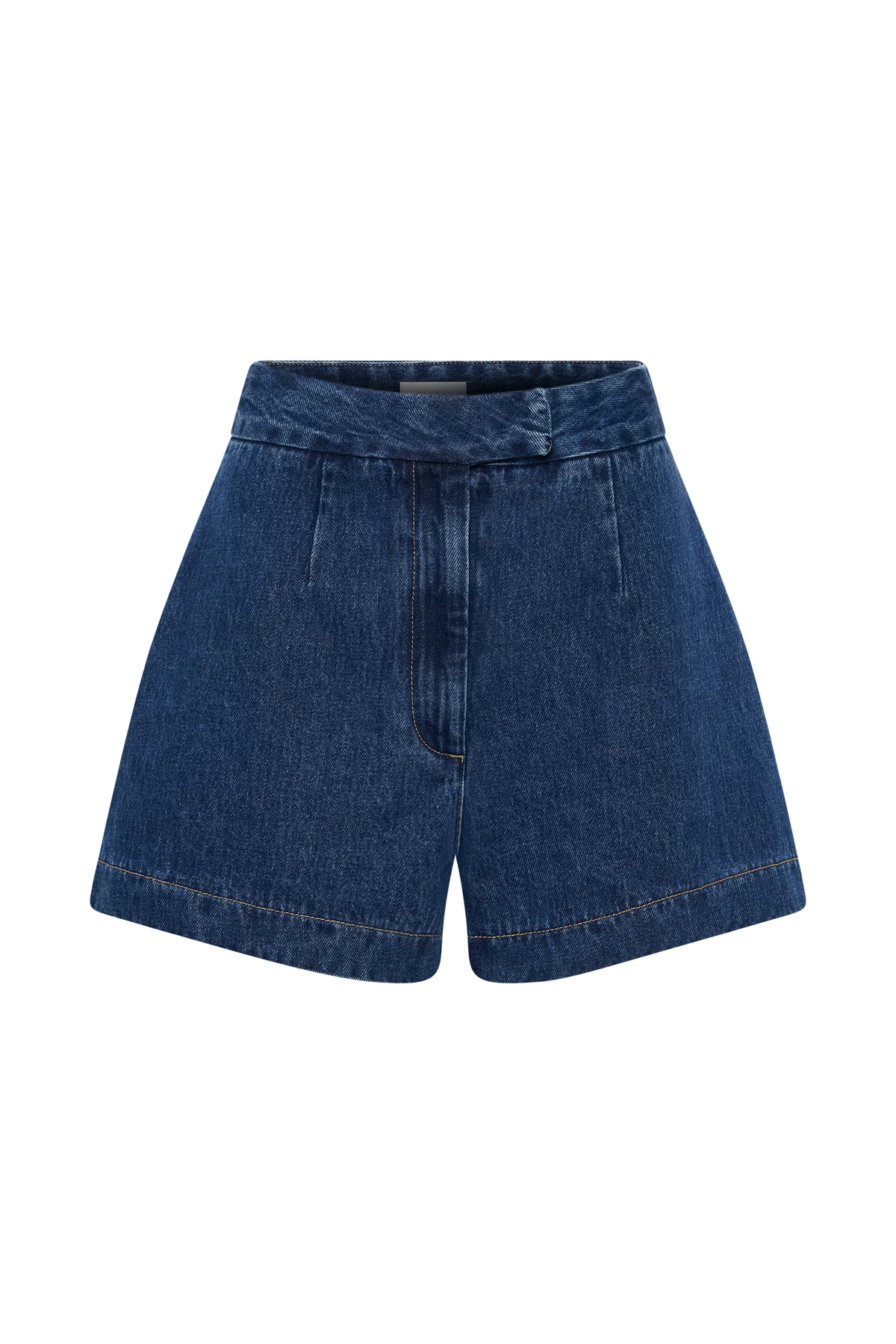 Pantalones cortos de mezclilla azul oscuro Abel