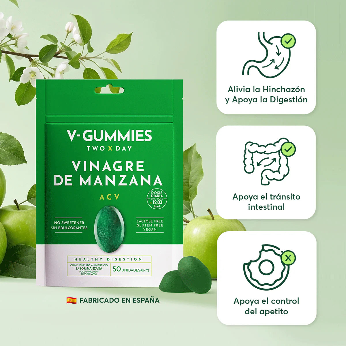 V-Gummies™ | Menos Hinchazón, Más Energía