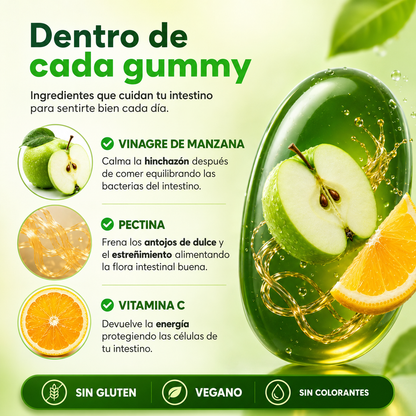 V-Gummies™ | Menos Hinchazón, Más Energía