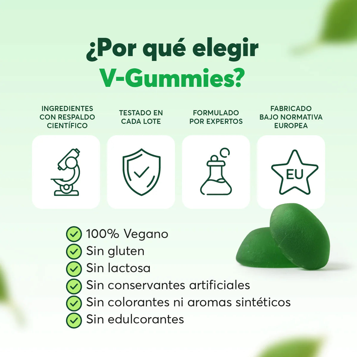 V-Gummies™ | Menos Hinchazón, Más Energía