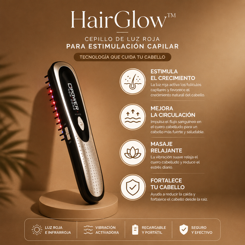 HairGlow™ — Revitaliza y fortalece tu cabello