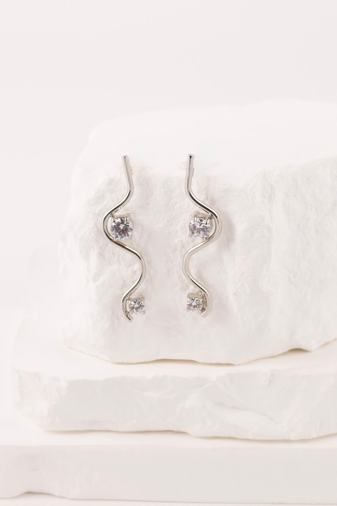 Pendientes Moovi Sparkle brillantes y elegantes