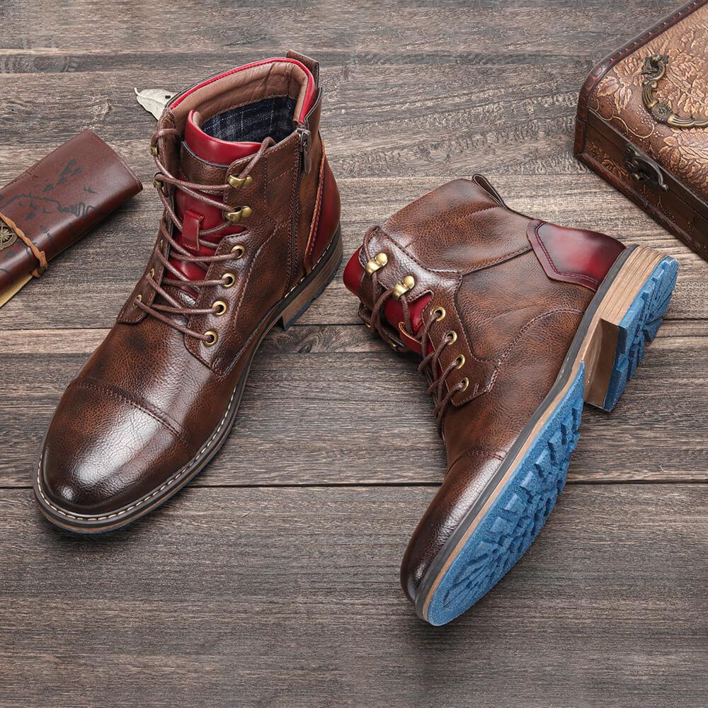 CARSON™ | Botines Oxford Exclusivos – Edición Limitada